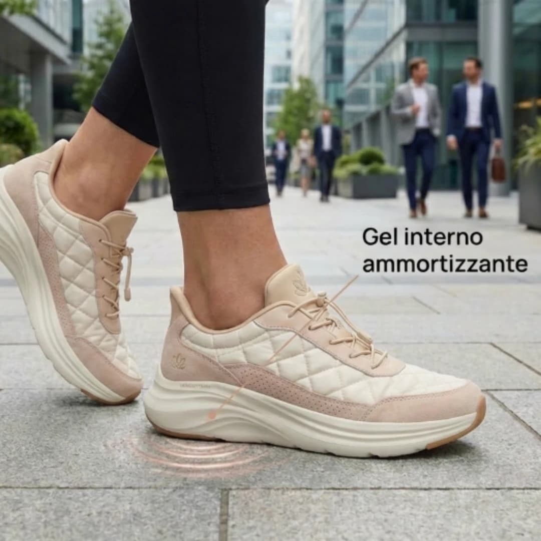 Gel interno ammortizzante anti-fatica